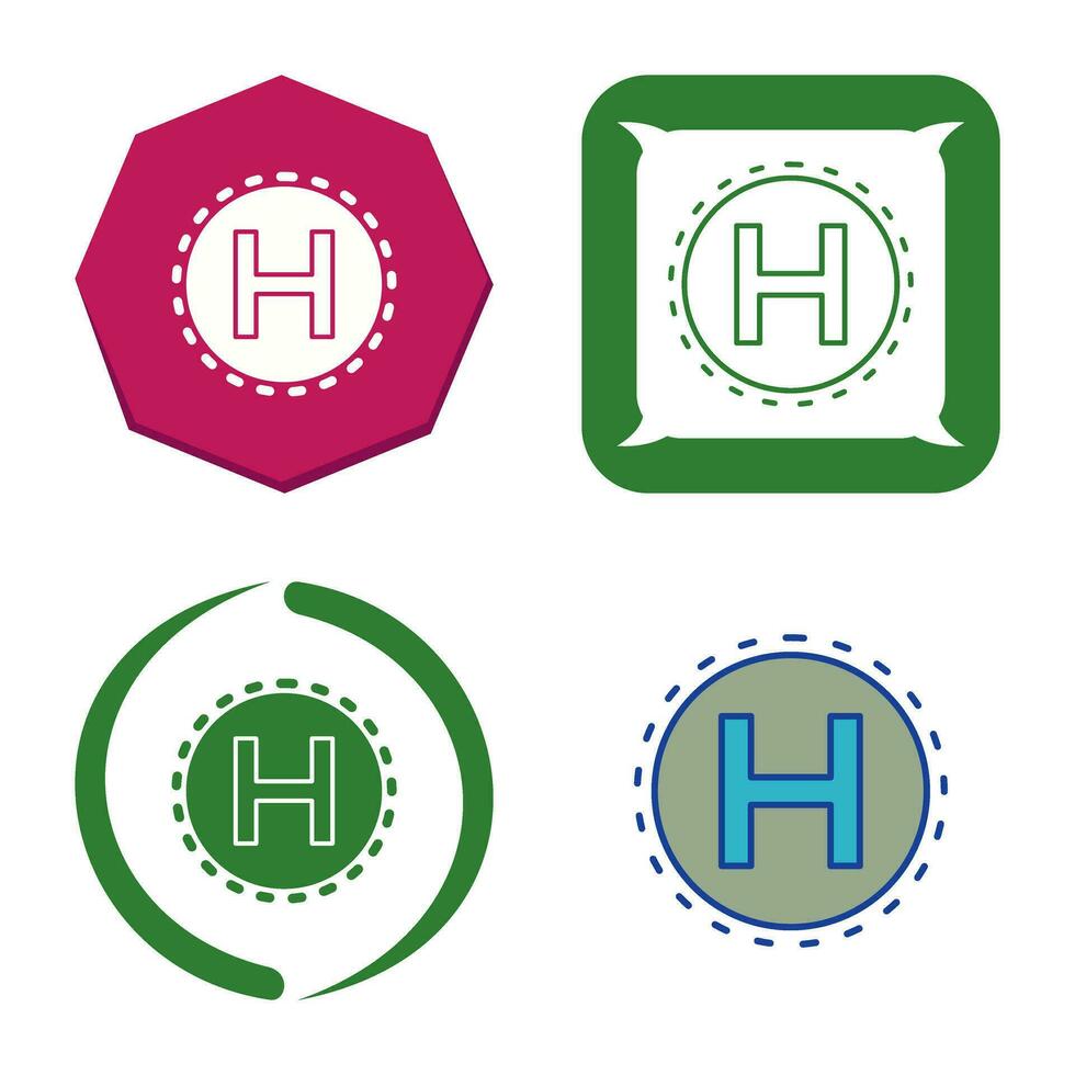 Helipad Vector Icon