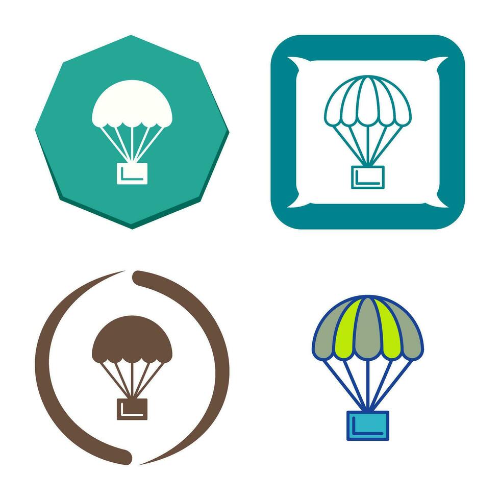 Parachute Vector Icon