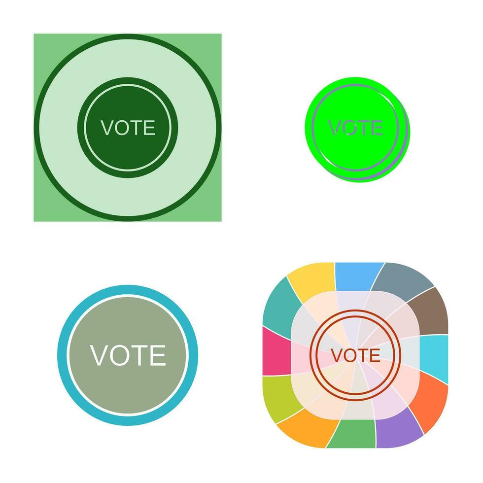 Vote Link Vector Icon