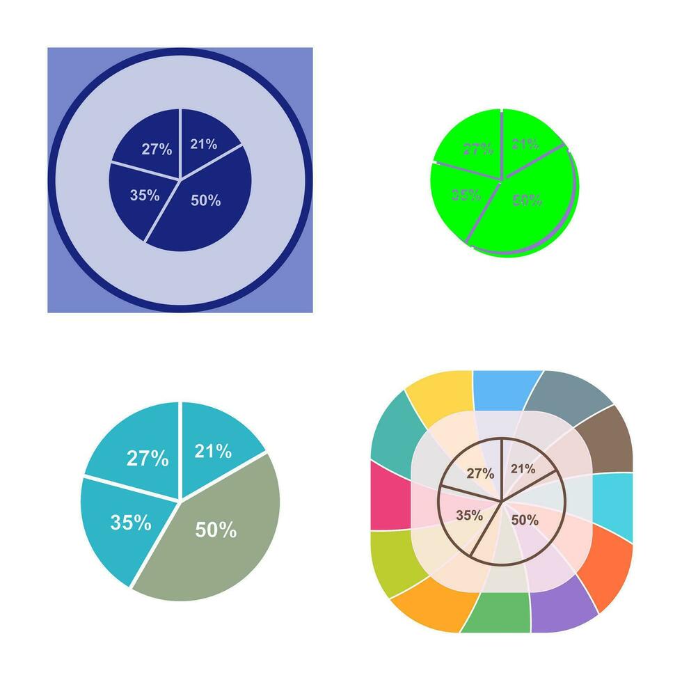 Pie Chart Vector Icon