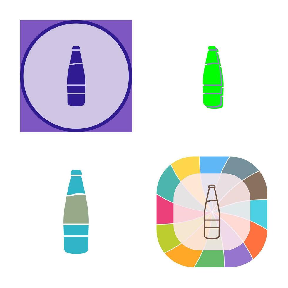 Beer Bottle Vector Icon