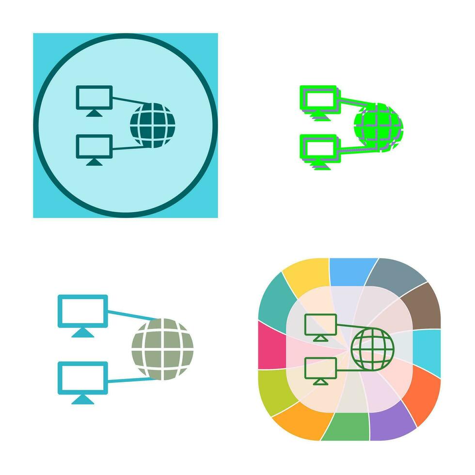 Internet Connectivity Vector Icon