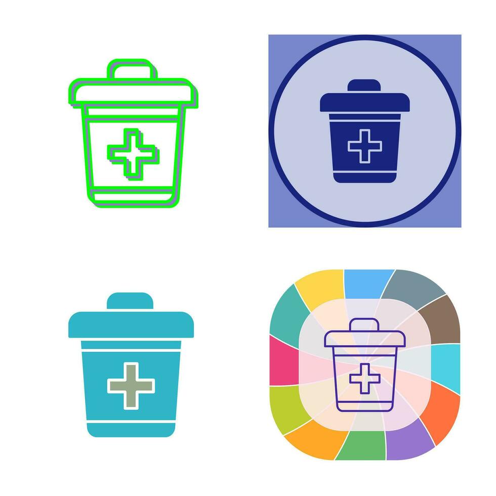 Dustbin Vector Icon