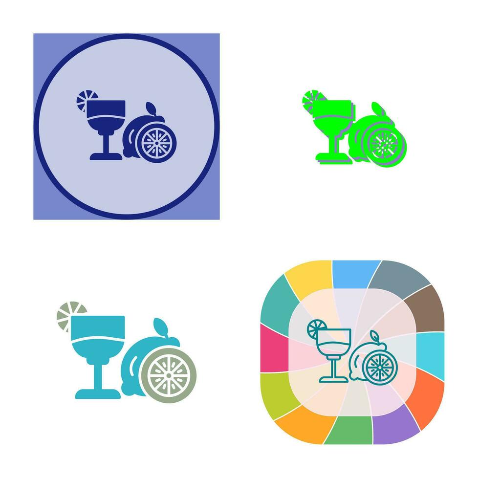Lime Juice Vector Icon