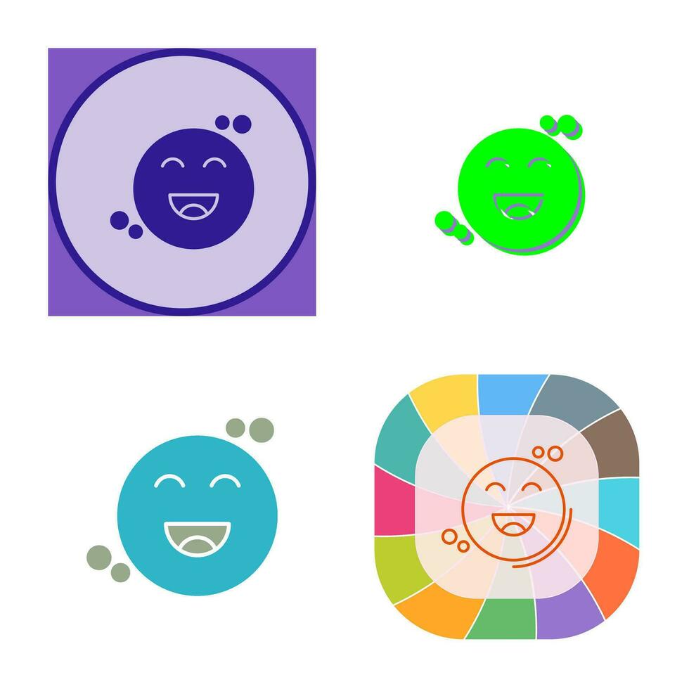 Happiness Vector Icon