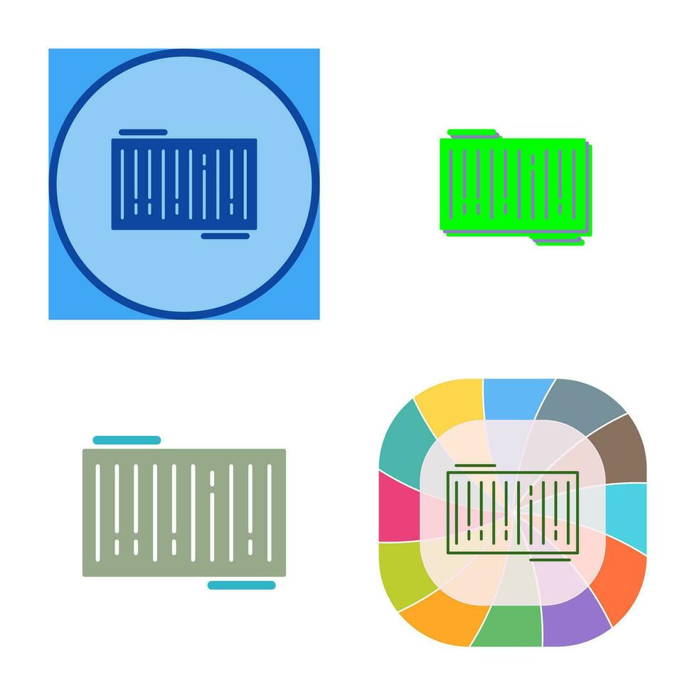 Barcode Vector Icon