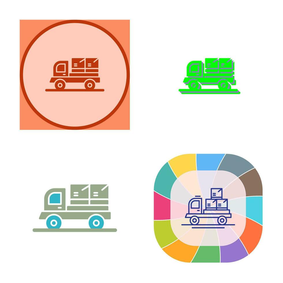 Delivery Truck Vector Icon