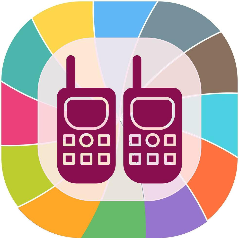Walkie Talkie Vector Icon