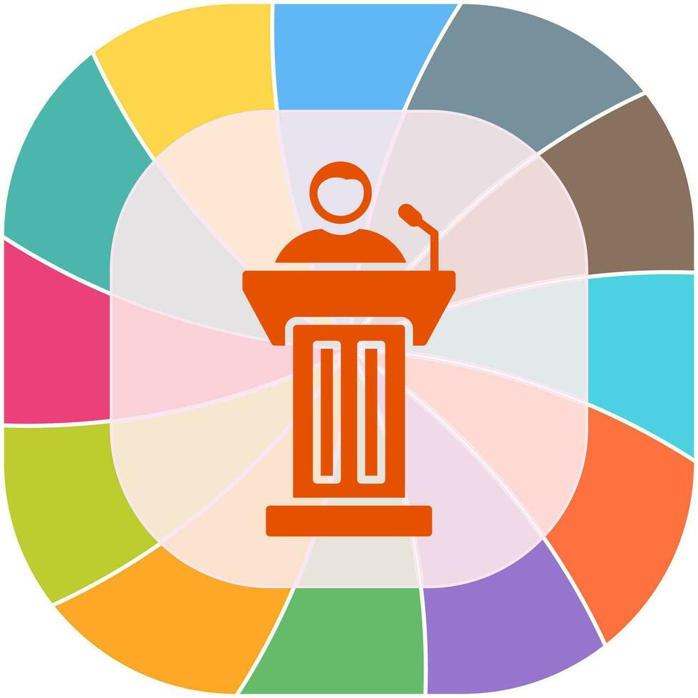 Podium Vector Icon