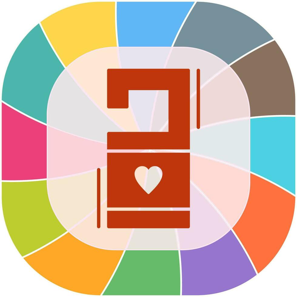 Door Knob Sign Vector Icon