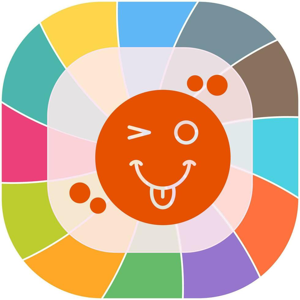 Tongue Out Vector Icon