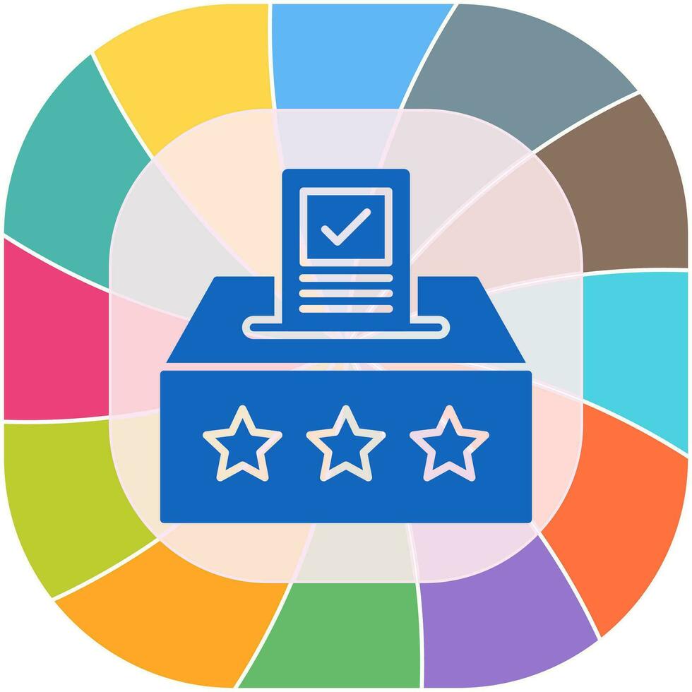 Ballot Vector Icon