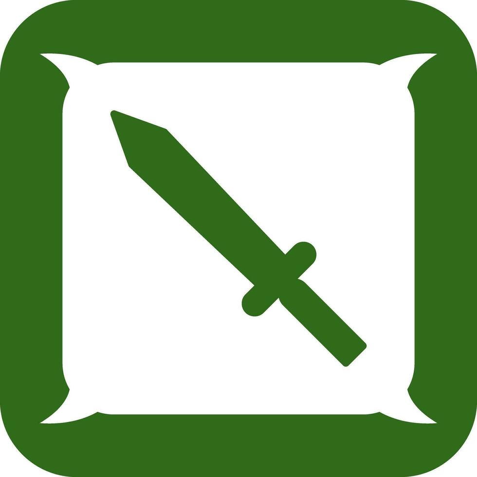 Unique Sword Vector Icon