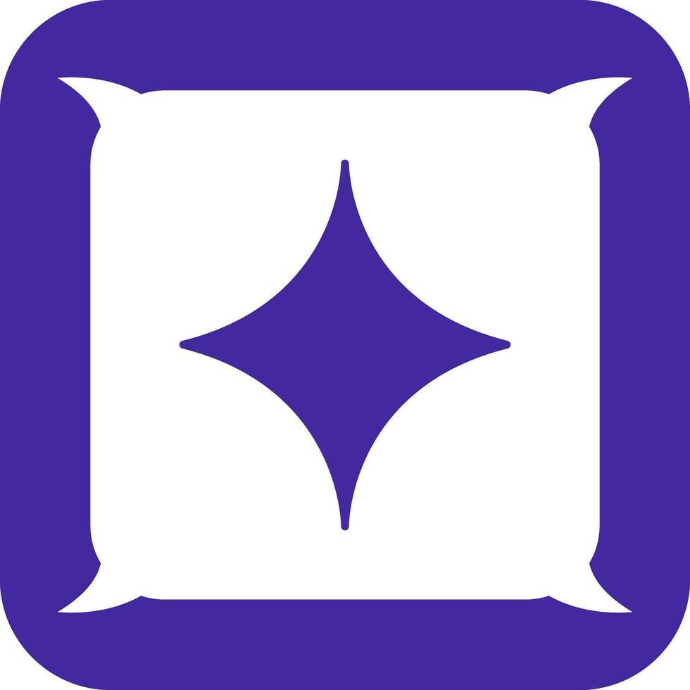 Unique Diamond Vector Icon