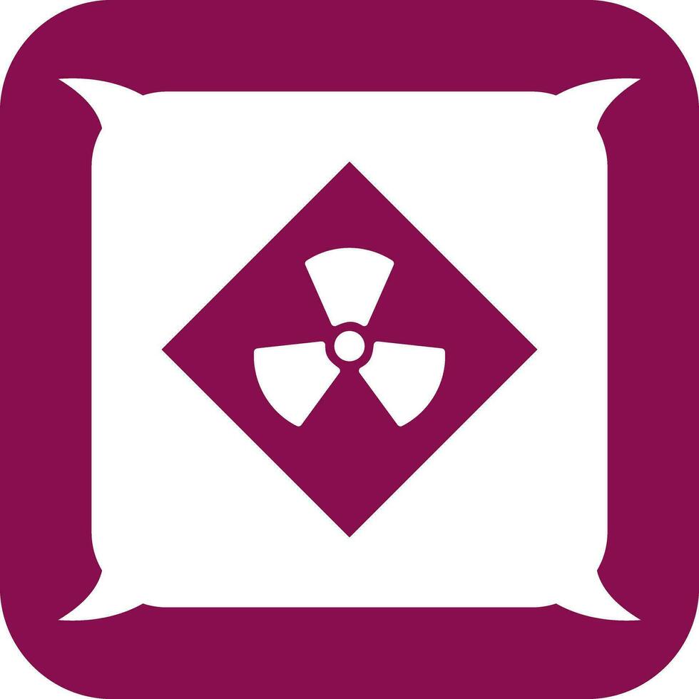 Radiation Vector Icon