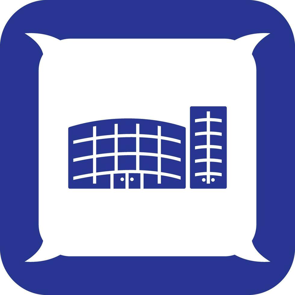 icono de vector de centro comercial único