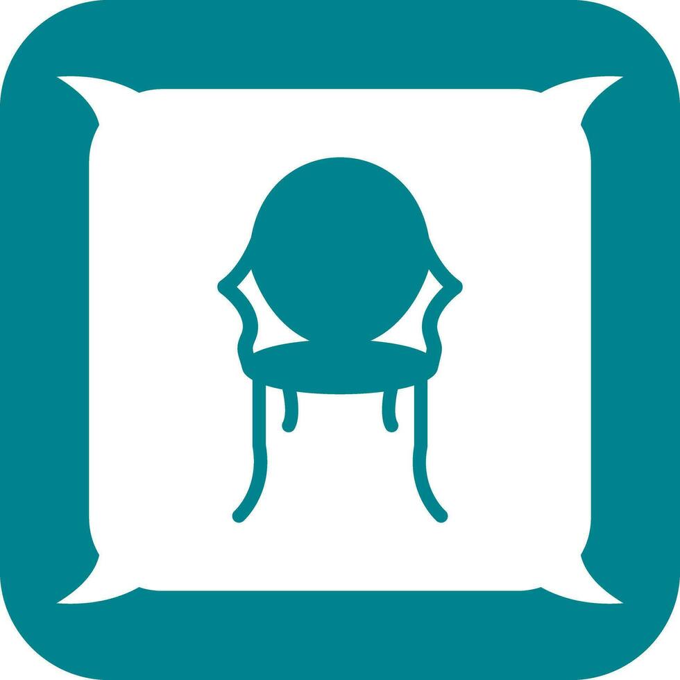 Ancient Chair Vector Icon