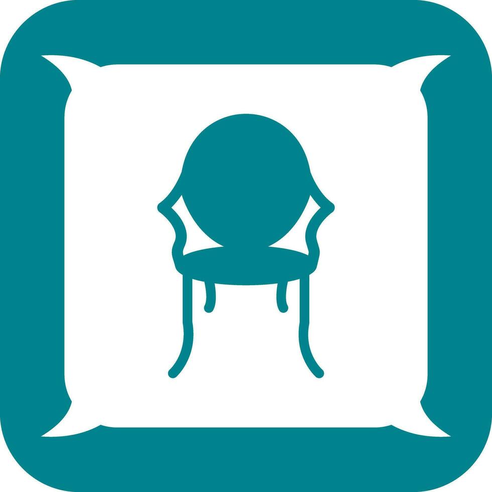 Ancient Chair Vector Icon