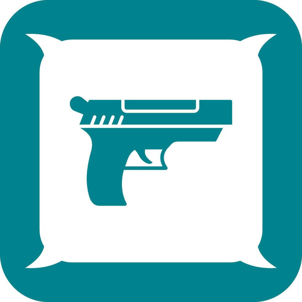 icono de vector de pistola