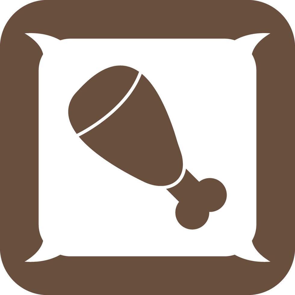 Cooked Ham Vector Icon