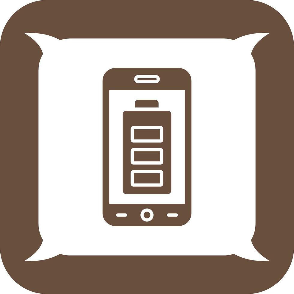 Mobile Battery Vector Icon