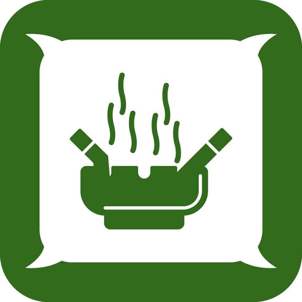 Ashtray Vector Icon