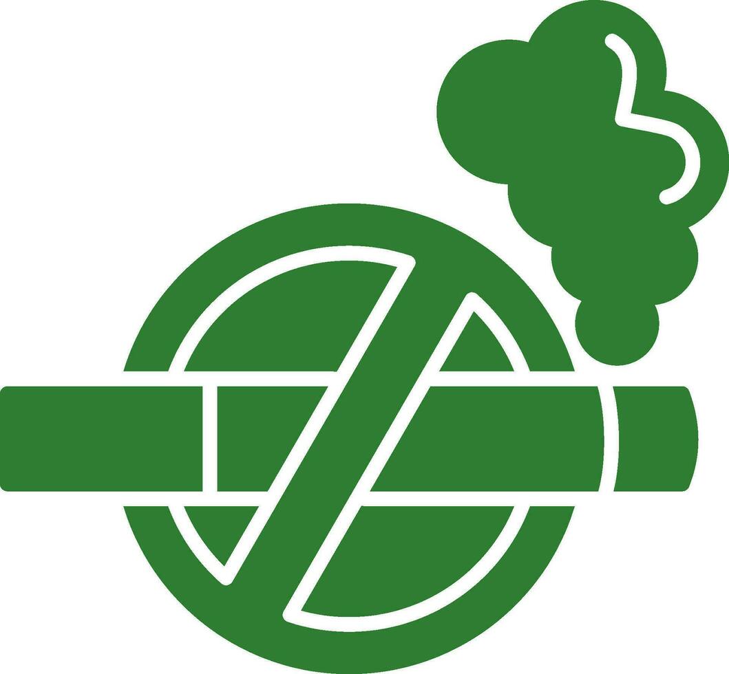 No Tobacco Vector Icon