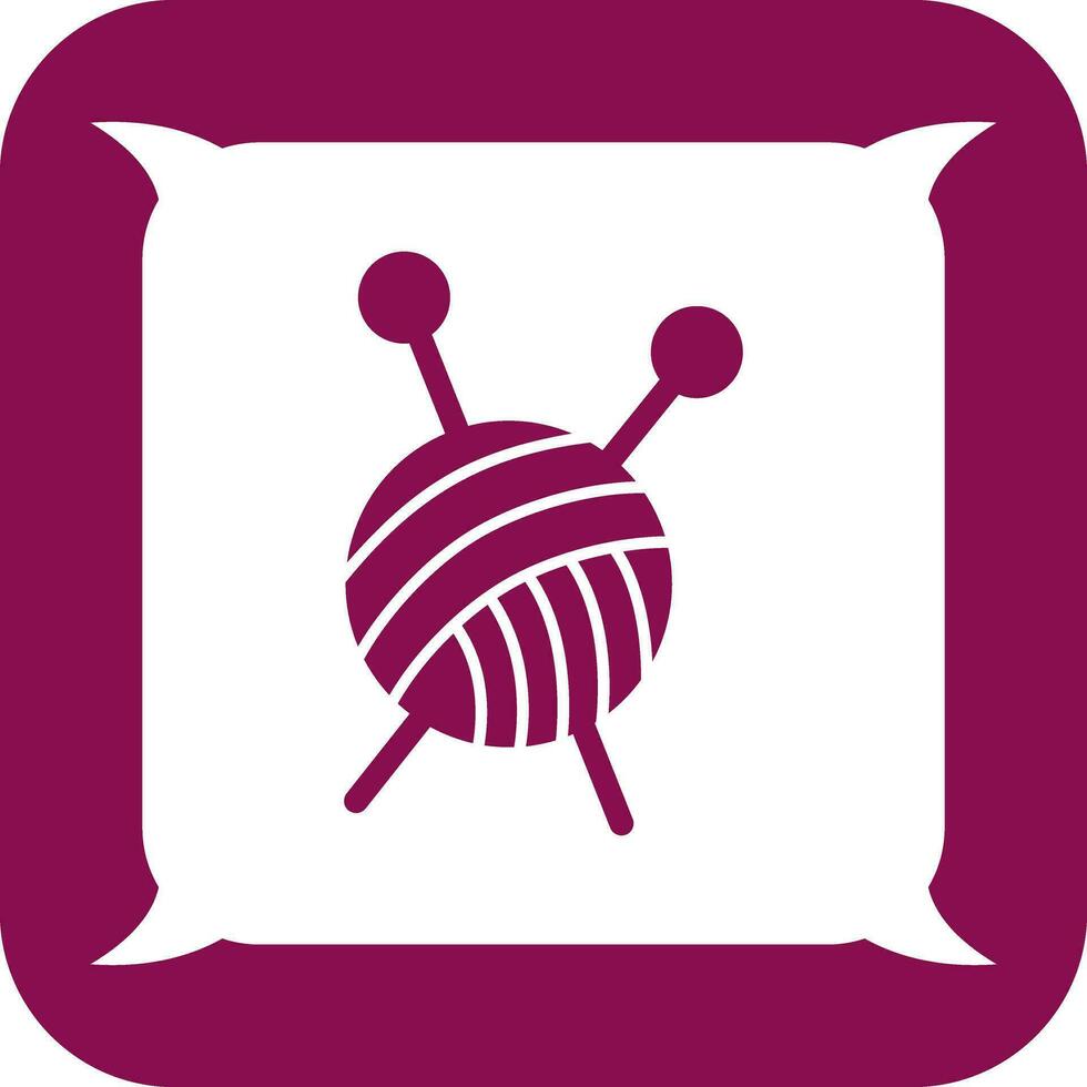 Knitting Vector Icon