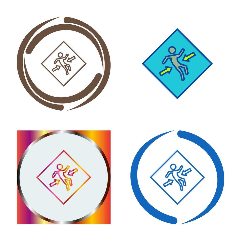 Crush Zone Vector Icon