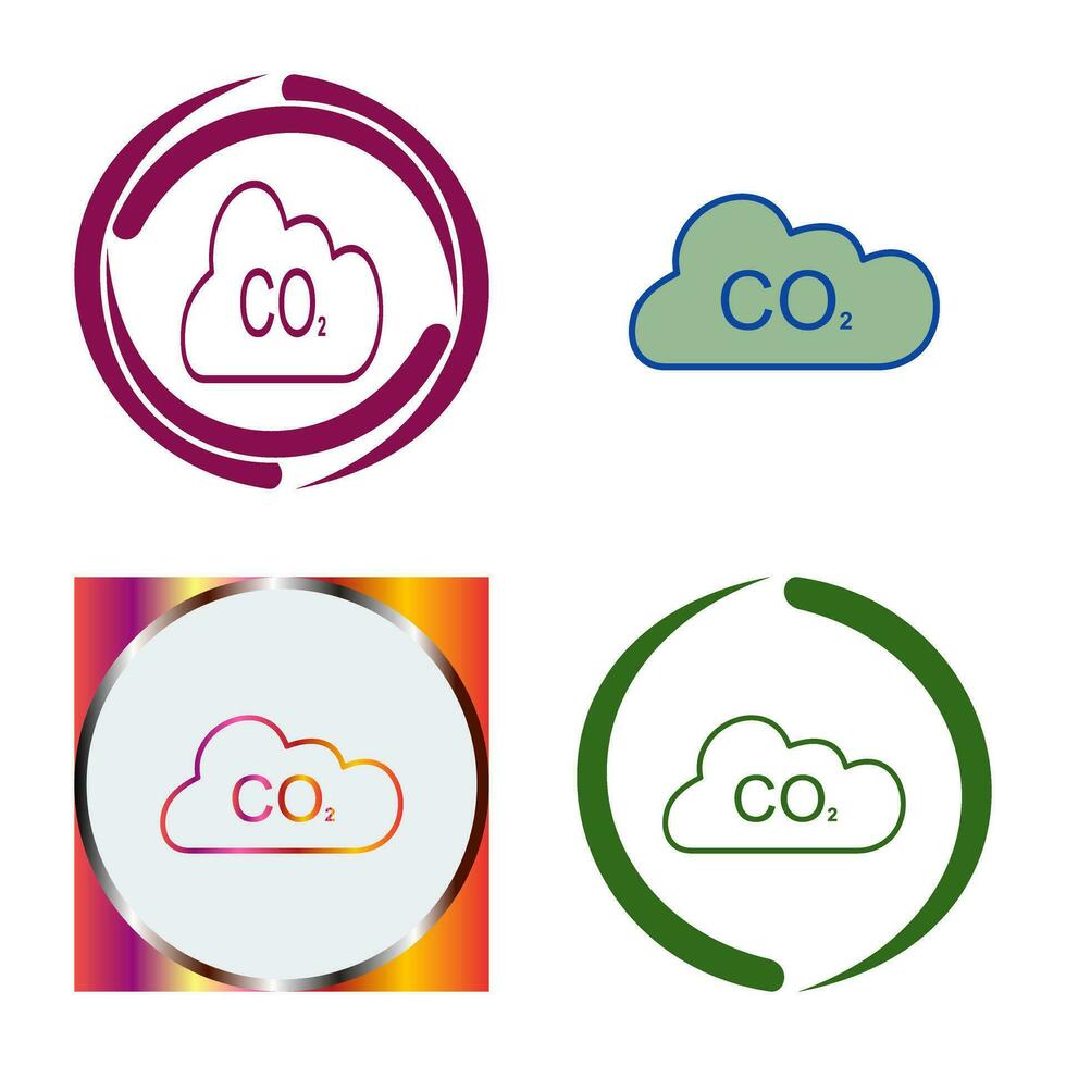 Carbon Dioxide Vector Icon
