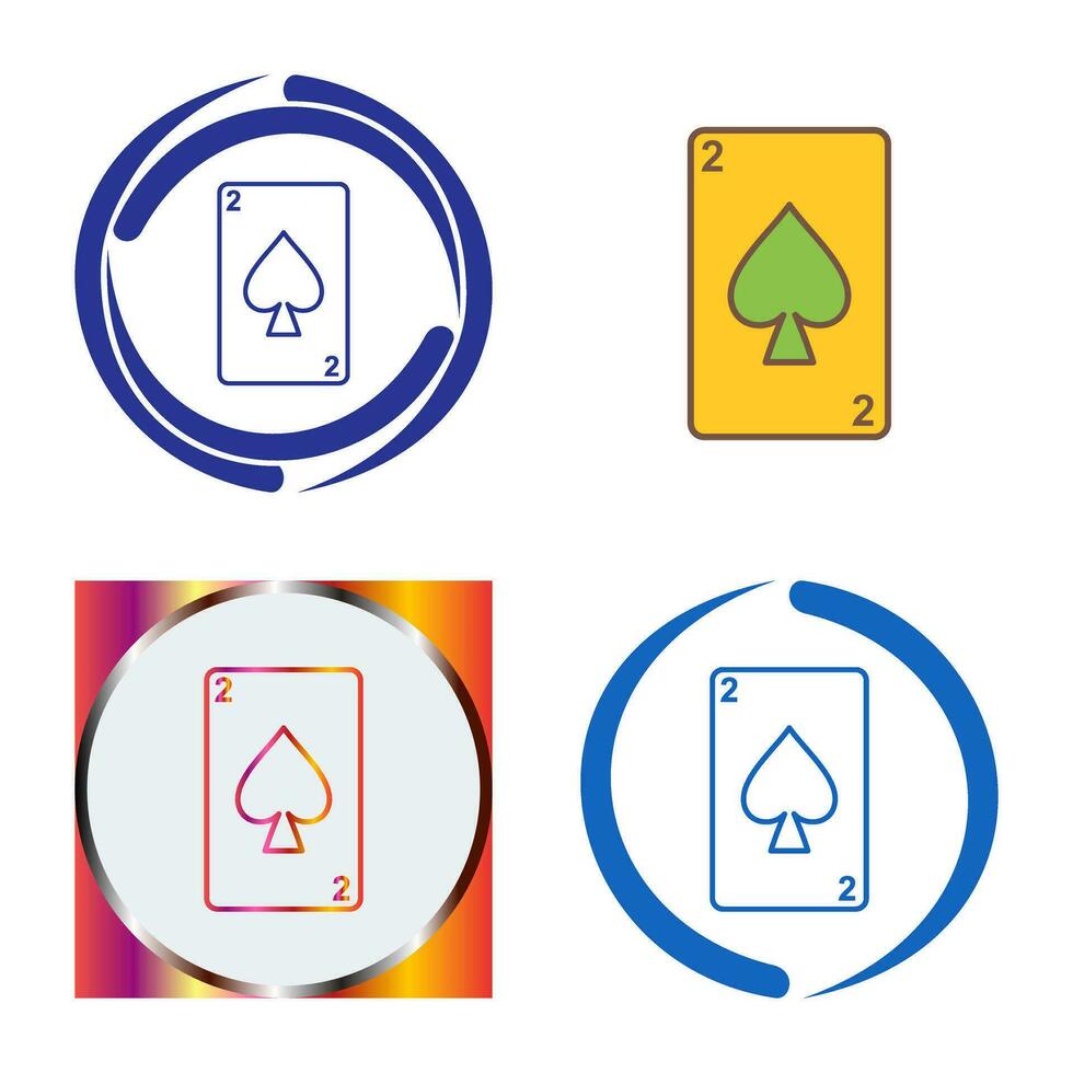 Spades Card Vector Icon