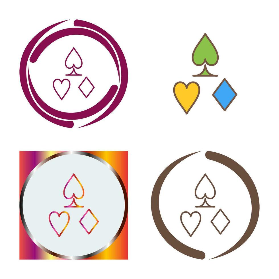 Card Suits Vector Icon