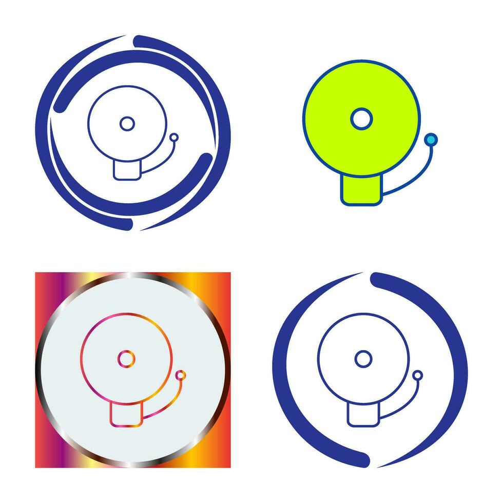 Unique Alarm Vector Icon