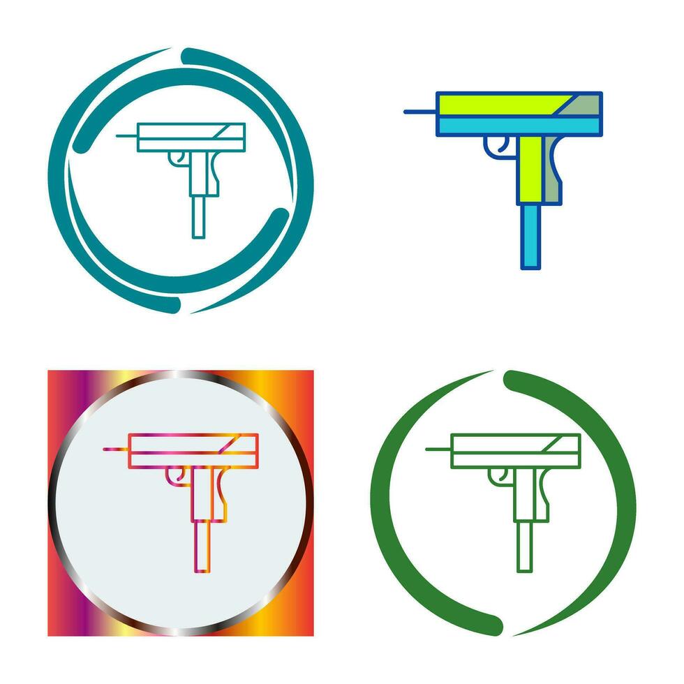 Unique Gun Vector Icon