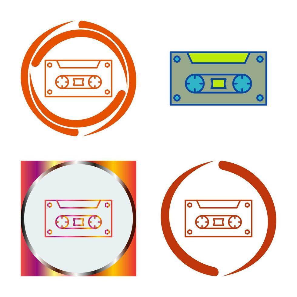 Casette Vector Icon