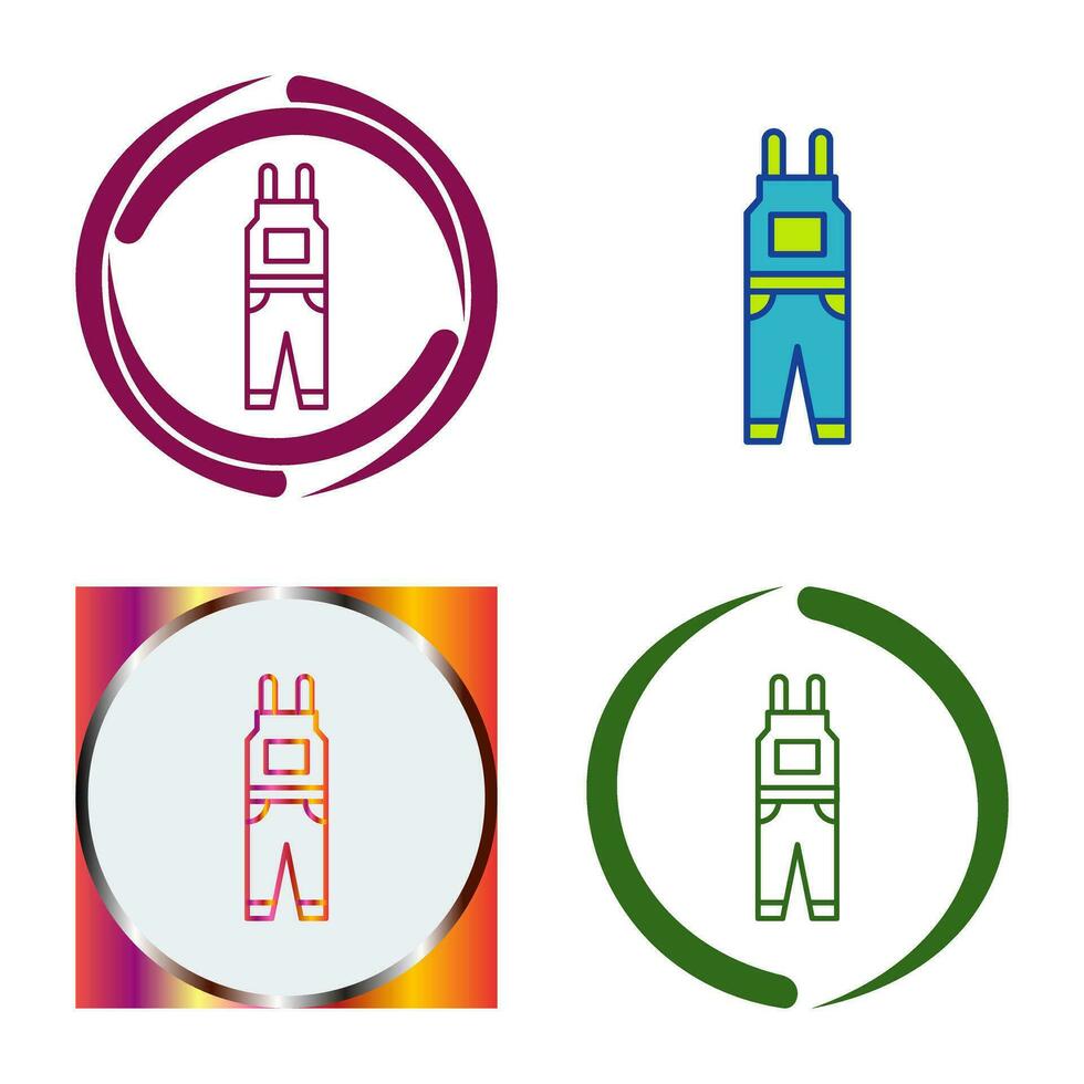 Jumpsuit Vector Icon