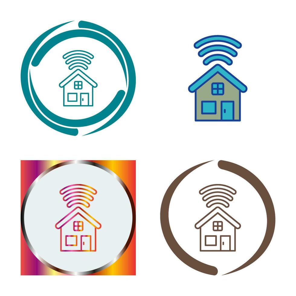 Smart House Vector Icon