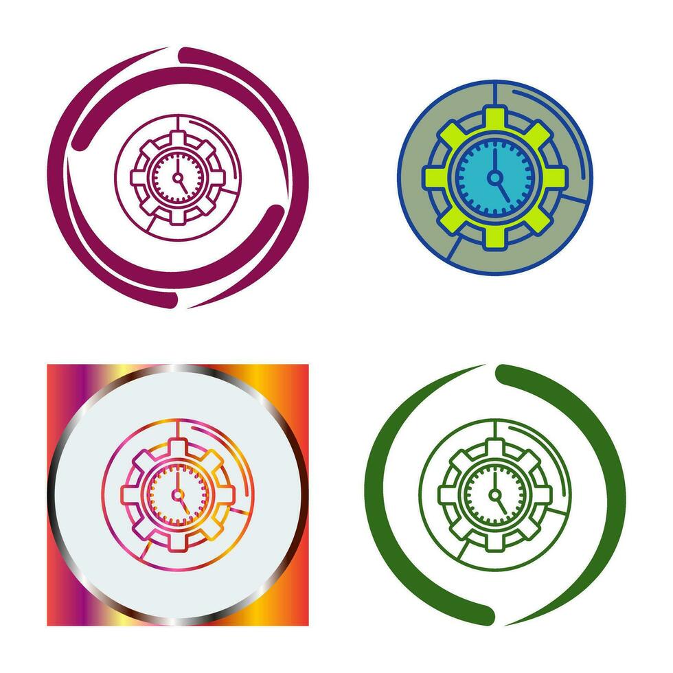 Time Management Vector Icon