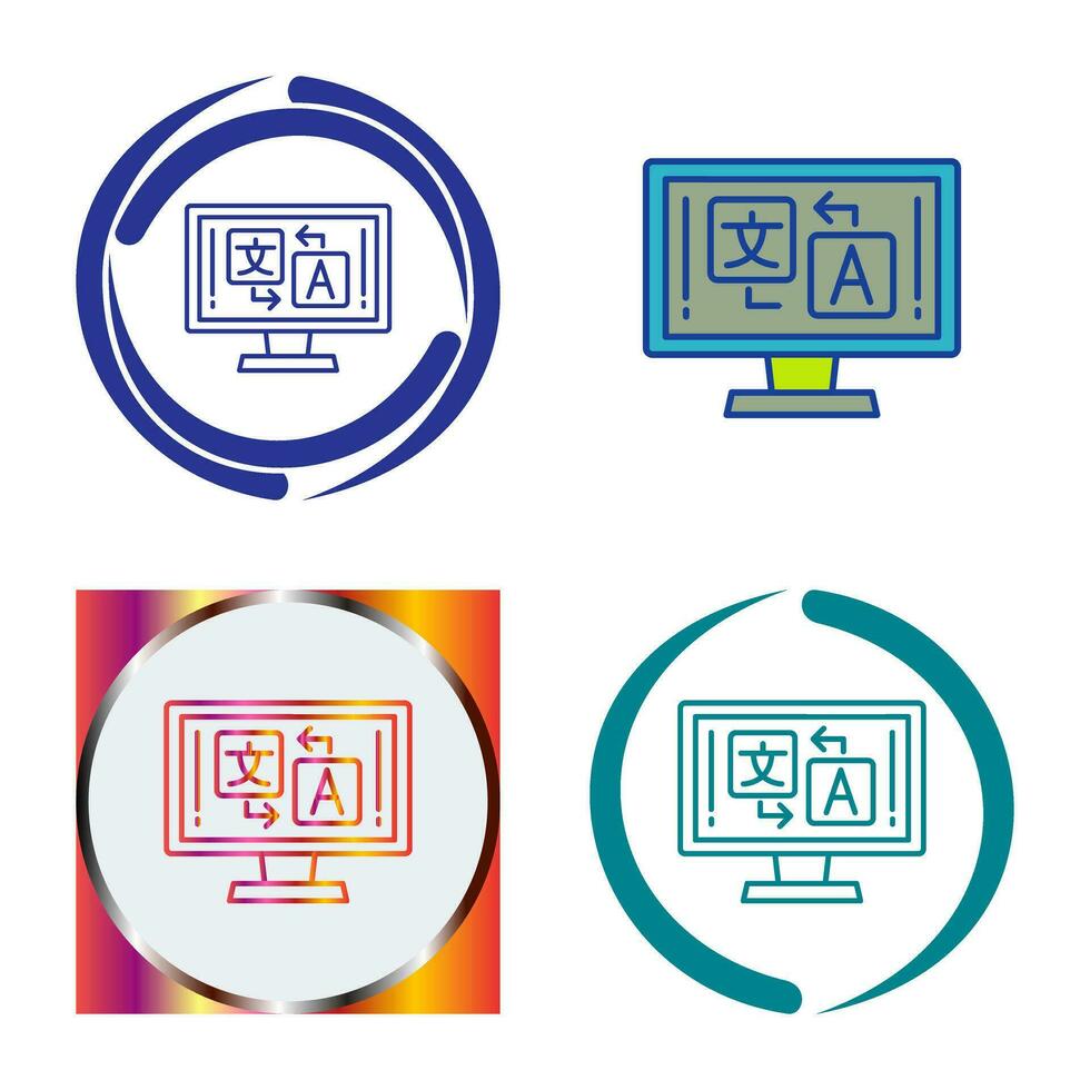 Language Vector Icon