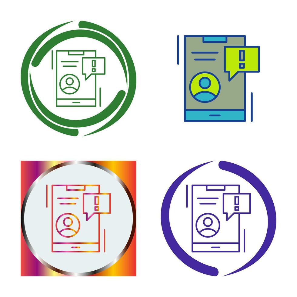 Notification Vector Icon