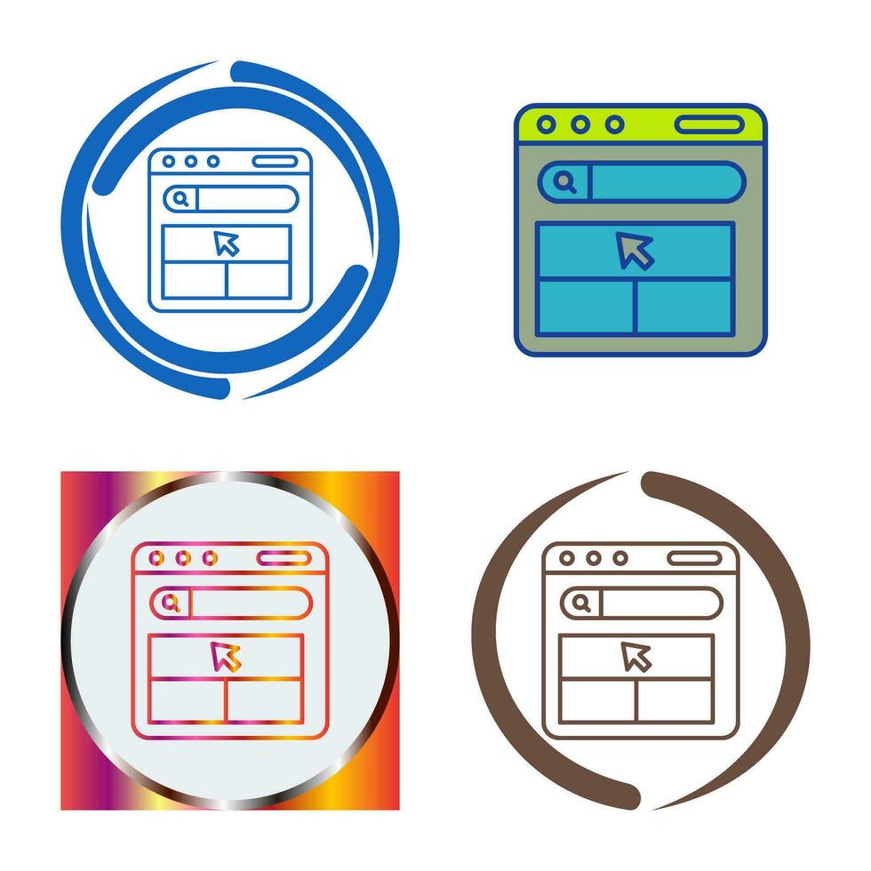 Website Vector Icon