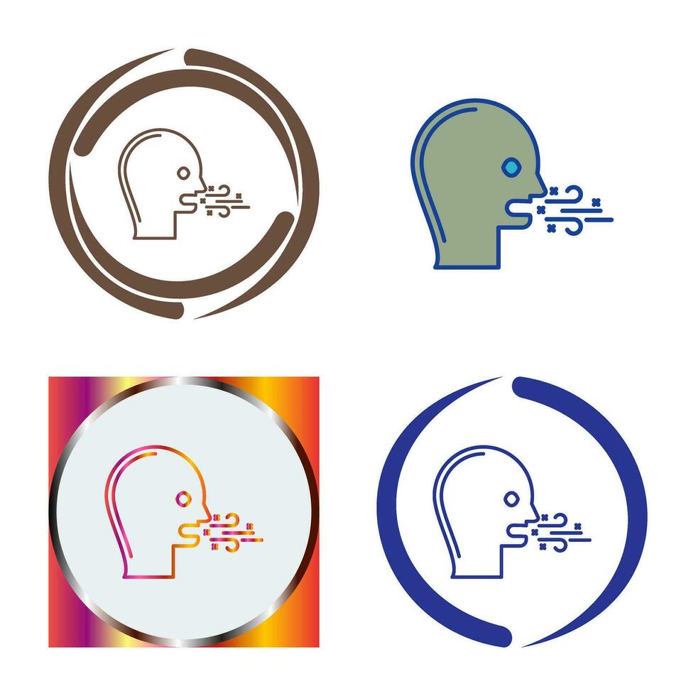 Bad Breath Vector Icon
