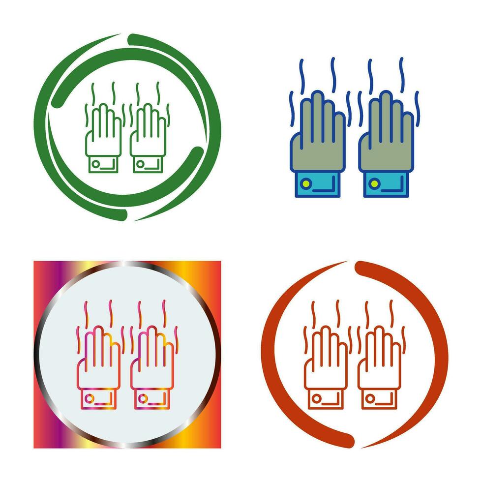 Smelly Hands Vector Icon