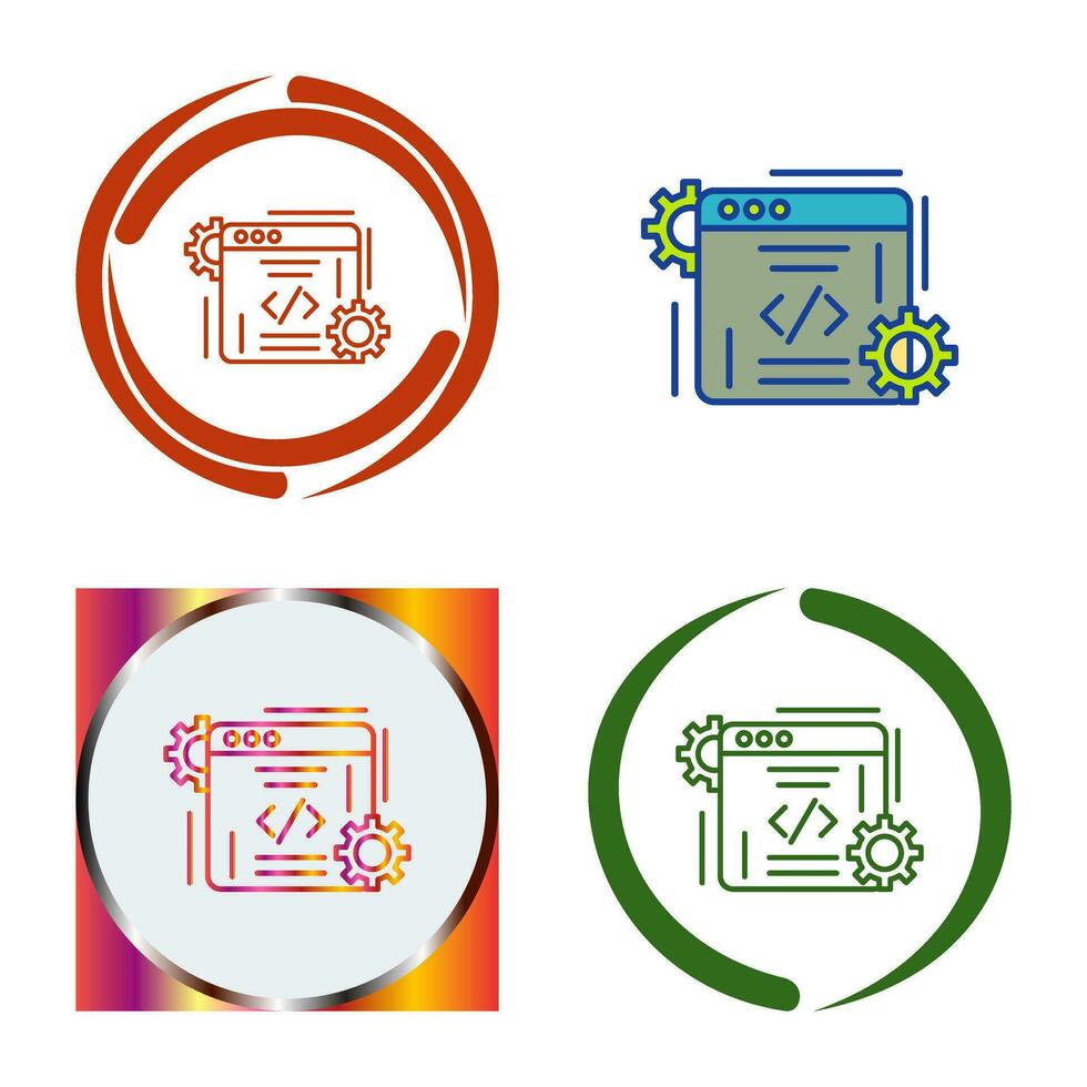 Coding Vector Icon