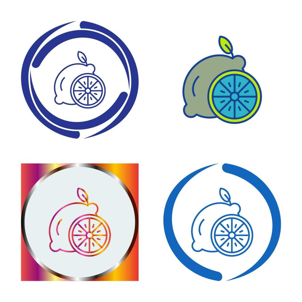 Lemon Vector Icon