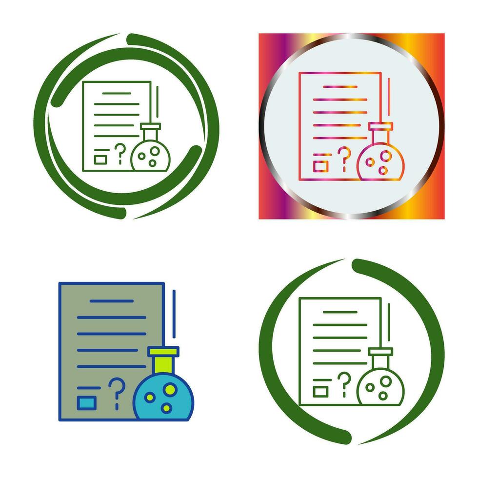 Hypothsis Vector Icon