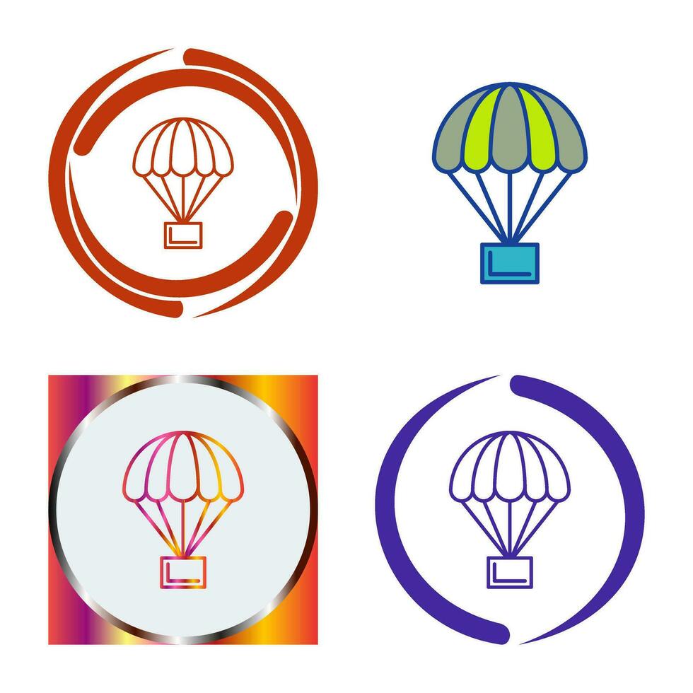 Parachute Vector Icon