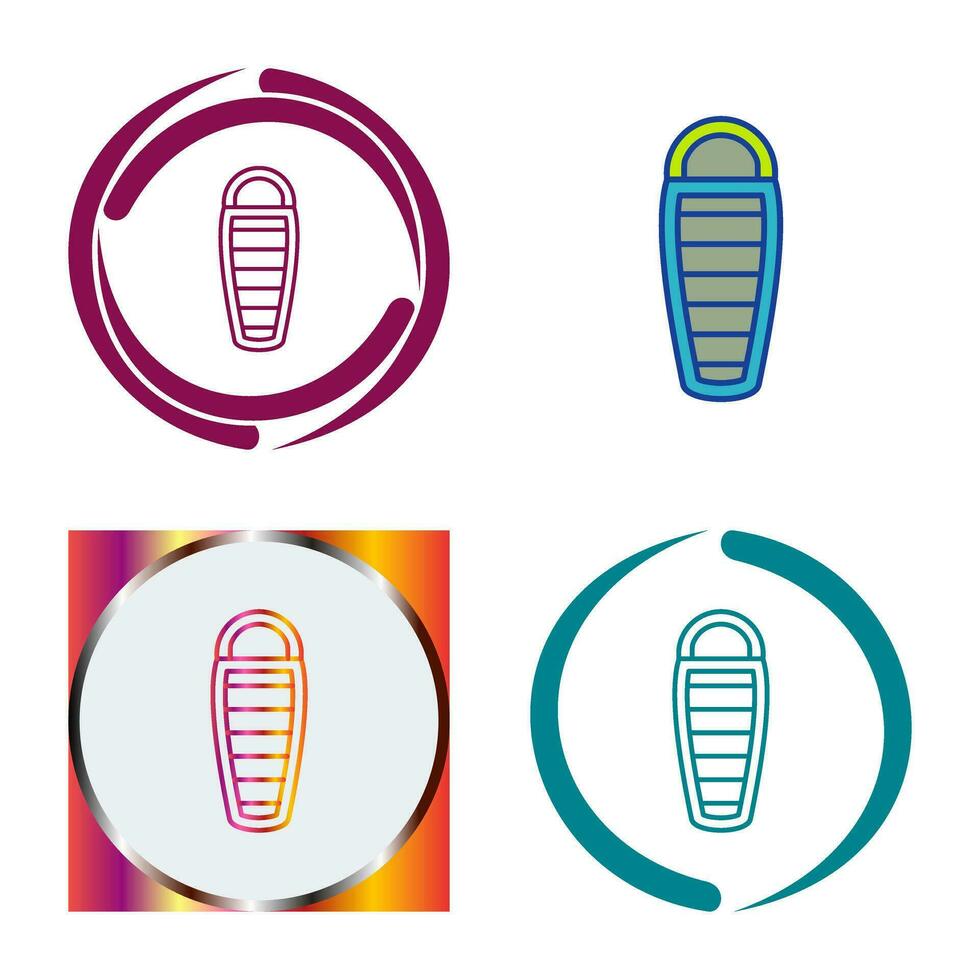 Sleeping Bag Vector Icon