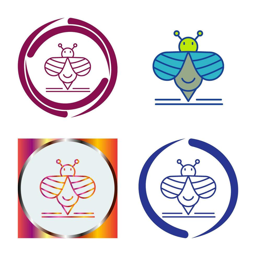 Bee Vector Icon