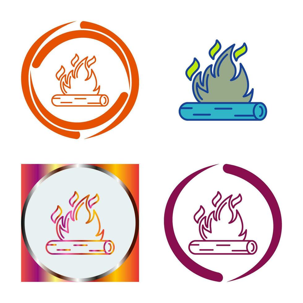 Bonfire Vector Icon
